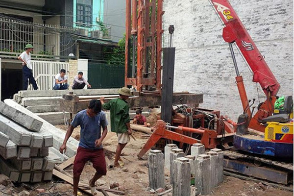 Công ty TNHH Vĩnh Thành Phát Nghệ An chuyên thi công ép cọc neo uy tín